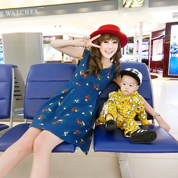 มิ้นท์ ประภัสสร น้องโทบิ มิ้นท์ ประภัสสร น้องโทบิ