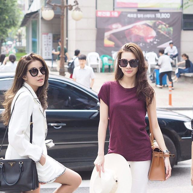 ใบเตย ดาว พิมพ์ทอง เที่ยวเกาหลีใต้ ใบเตย ดาว พิมพ์ทอง เที่ยวเกาหลีใต้