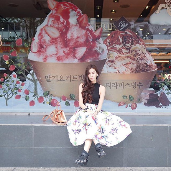 ใบเตย ดาว พิมพ์ทอง เที่ยวเกาหลีใต้ ใบเตย ดาว พิมพ์ทอง เที่ยวเกาหลีใต้