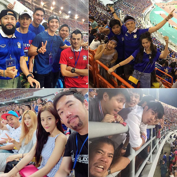 เก็บตกดารา เชียร์บอลไทย-อิรัก เก็บตกดารา เชียร์บอลไทย-อิรัก