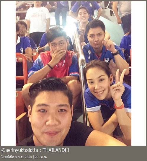 เก็บตกดารา เชียร์บอลไทย-อิรัก เก็บตกดารา เชียร์บอลไทย-อิรัก