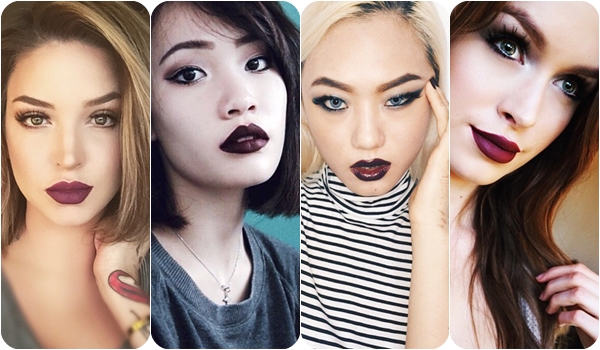 ไอเดียทาปากสีดาร์ก ไอเดียทาปากสีดาร์ก