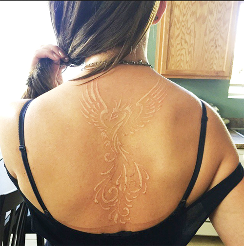 รอยสักสีขาว รอยสักสีขาว