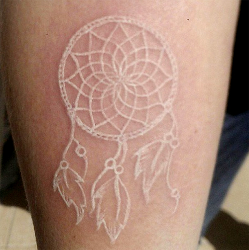 รอยสักสีขาว รอยสักสีขาว