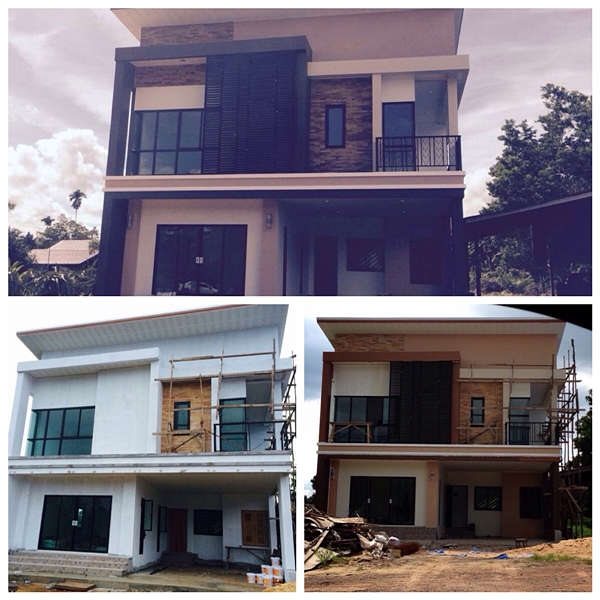 ปลูกบ้านเดี่ยว 2 ชั้นสไตล์โมเดิร์น ที่สวยจนใคร ๆ ก็อิจฉา ! ปลูกบ้านเดี่ยว 2 ชั้นสไตล์โมเดิร์น ที่สวยจนใคร ๆ ก็อิจฉา !