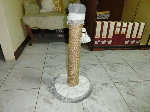 DIY ที่ลับเล็บแมวทำเอง DIY ที่ลับเล็บแมวทำเอง