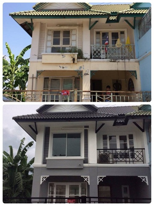 รีโนเวททาวน์เฮ้าส์ 2 ชั้นสไตล์โมเดิร์น รีโนเวททาวน์เฮ้าส์ 2 ชั้นสไตล์โมเดิร์น