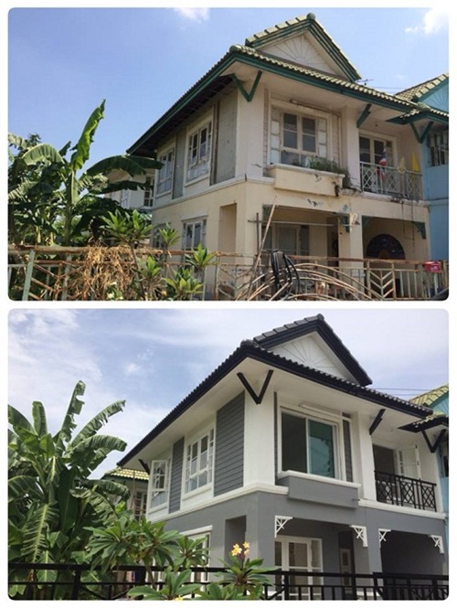 รีโนเวททาวน์เฮ้าส์ 2 ชั้นสไตล์โมเดิร์น รีโนเวททาวน์เฮ้าส์ 2 ชั้นสไตล์โมเดิร์น