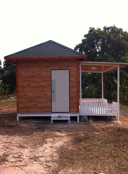 รีวิวสร้างบ้านชั้นเดียวขนาด 3x4 เมตร สบายเหมือนพักรีสอร์ท รีวิวสร้างบ้านชั้นเดียวขนาด 3x4 เมตร สบายเหมือนพักรีสอร์ท
