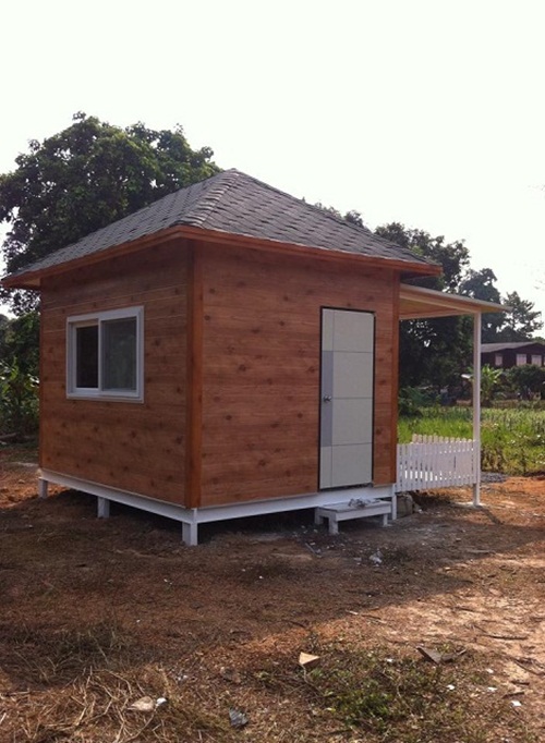 รีวิวสร้างบ้านชั้นเดียวขนาด 3x4 เมตร สบายเหมือนพักรีสอร์ท รีวิวสร้างบ้านชั้นเดียวขนาด 3x4 เมตร สบายเหมือนพักรีสอร์ท