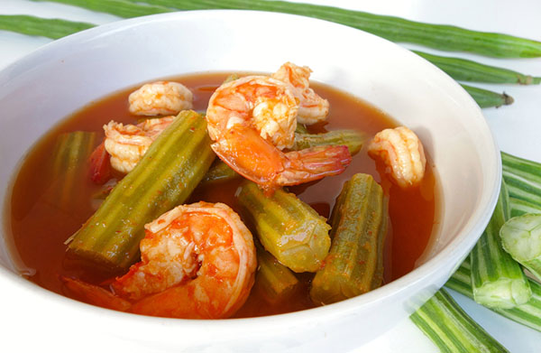 แกงส้มกุ้งมะรุม แกงส้มกุ้งมะรุม