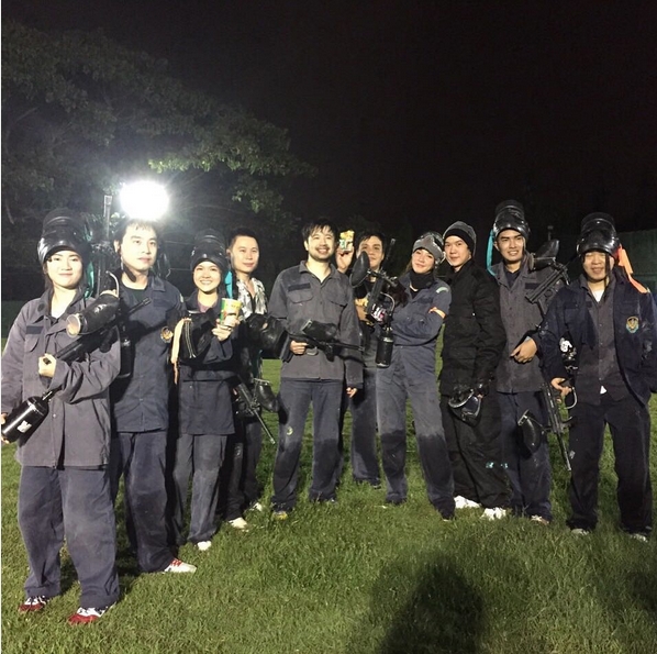 อั้ม แอมป์ เล่นเพ้นท์บอล อั้ม แอมป์ เล่นเพ้นท์บอล