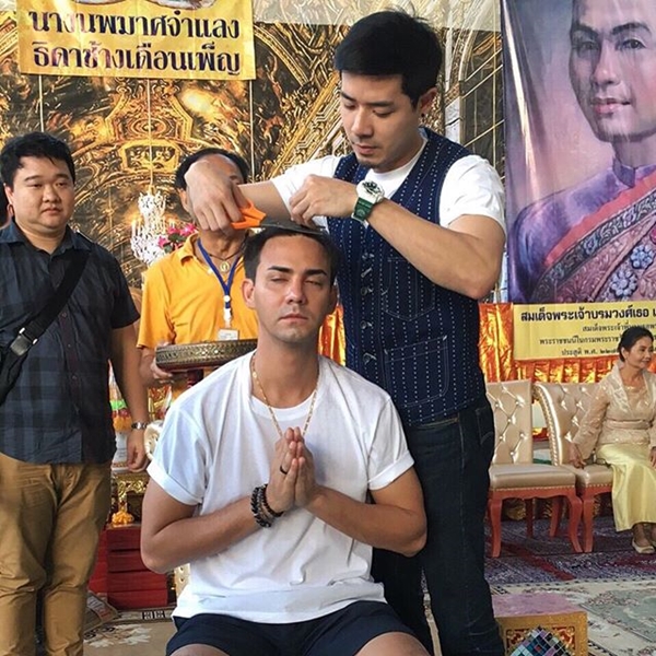 แอนดรูว์ ศุภมร บวช แอนดรูว์ ศุภมร บวช