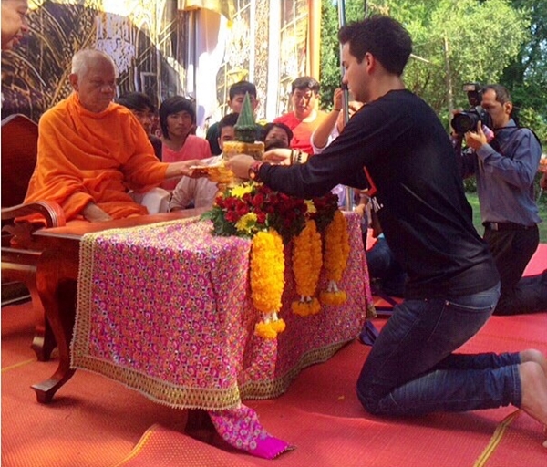 แอนดรูว์ ศุภมร บวช แอนดรูว์ ศุภมร บวช