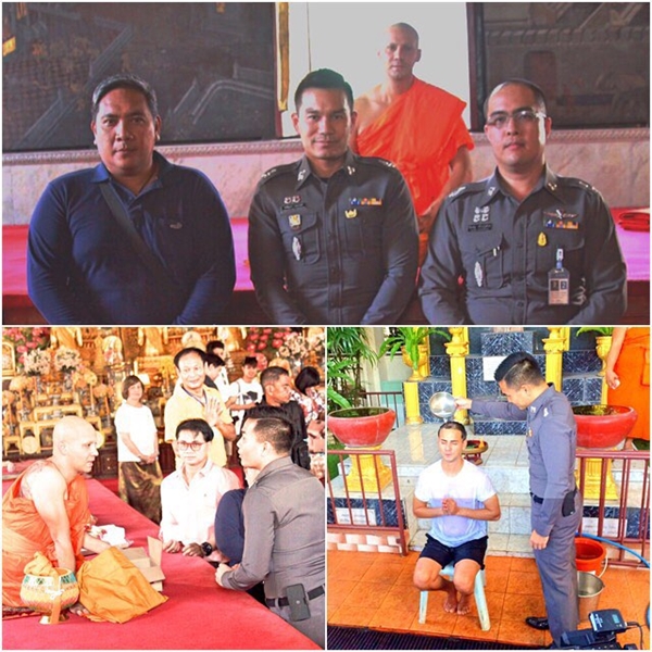 แอนดรูว์ ศุภมร บวช แอนดรูว์ ศุภมร บวช