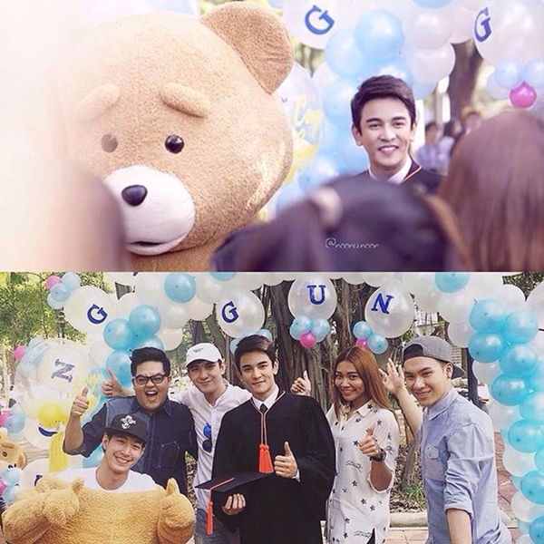 งานรับปริญญา กัน นภัทร งานรับปริญญา กัน นภัทร