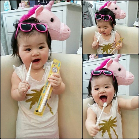 ภาพการแปรงฟันที่น่ารักที่สุด จาก ภาพการแปรงฟันที่น่ารักที่สุด จาก