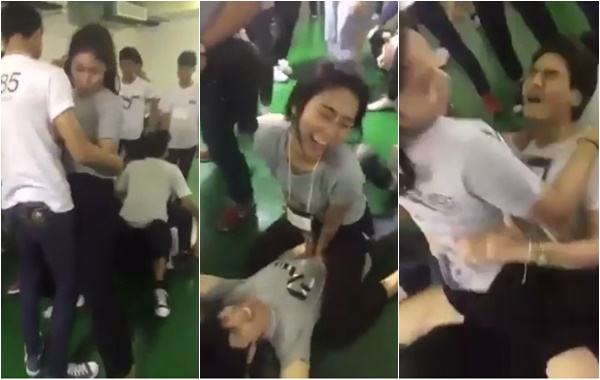 ลงดาบพักการเรียน 3 รุ่นพี่ เซ่นคลิปรับน้องกล้วยทับ ลงดาบพักการเรียน 3 รุ่นพี่ เซ่นคลิปรับน้องกล้วยทับ