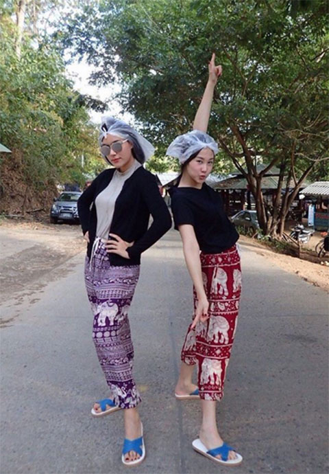 หมาก คิม คล้องแขนเที่ยวเชียงใหม่ส่งท้ายปี แฮปปี้กันทั้งบ้าน หมาก คิม คล้องแขนเที่ยวเชียงใหม่ส่งท้ายปี แฮปปี้กันทั้งบ้าน