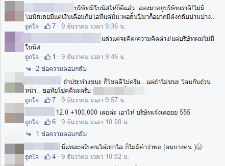 จารณ์สนั่น พนักงานบริษัทดัง รวมตัวประท้วง ได้โบนัส 6.8 เดือน ไม่พอ ! จารณ์สนั่น พนักงานบริษัทดัง รวมตัวประท้วง ได้โบนัส 6.8 เดือน ไม่พอ !