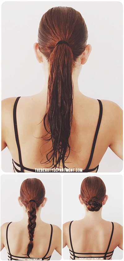 เกล้าผมไปงานแบบง่าย ๆ ด้วยตัวเอง เกล้าผมไปงานแบบง่าย ๆ ด้วยตัวเอง