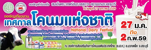เทศกาลโคนมแห่งชาติ 2559 เทศกาลโคนมแห่งชาติ 2559