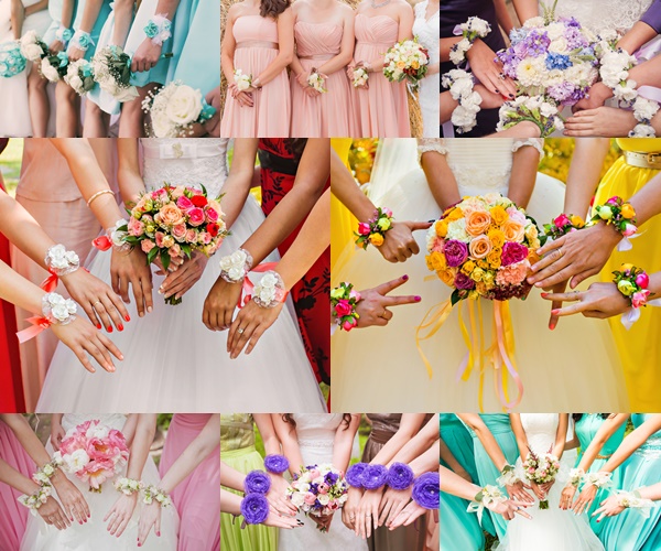 สวยเจิด ! กับดอกไม้ผูกข้อมือเพื่อนเจ้าสาว สวยเจิด ! กับดอกไม้ผูกข้อมือเพื่อนเจ้าสาว