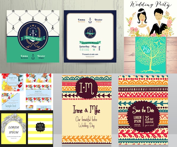 10 การ์ดแต่งงาน แต่งแต้มไอเดียแบบง่าย ๆ 10 การ์ดแต่งงาน แต่งแต้มไอเดียแบบง่าย ๆ