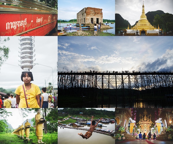 แบกเป้นั่งรถไฟ ต่อรถเมล์ เที่ยวสังขละบุรีหน้าฝน แบกเป้นั่งรถไฟ ต่อรถเมล์ เที่ยวสังขละบุรีหน้าฝน