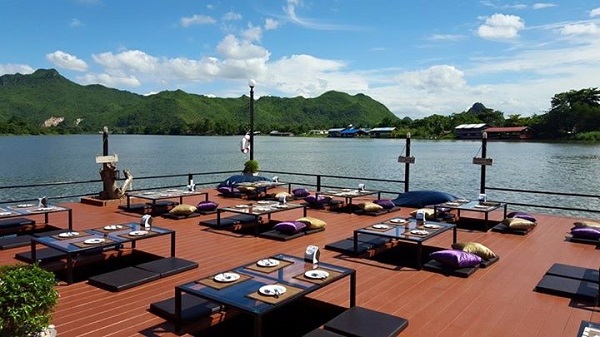 ร้านอาหารริมน้ำกาญจนบุรี ร้านอาหารริมน้ำกาญจนบุรี