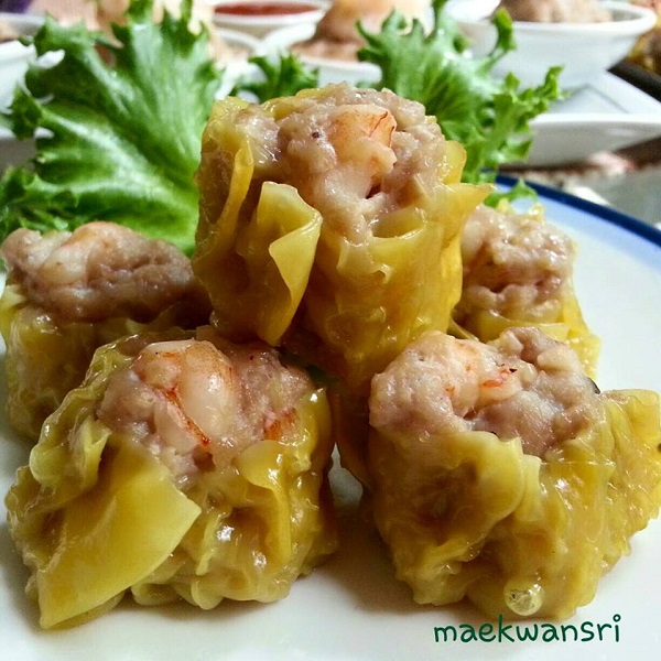 วิธีทำขนมจีบกุ้งผสมไก่ วิธีทำขนมจีบกุ้งผสมไก่