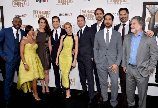 แชนนิ่ง ทาทัม ยกพลหนุ่มเปลื้องผ้า เปิดตัว Magic Mike XXL