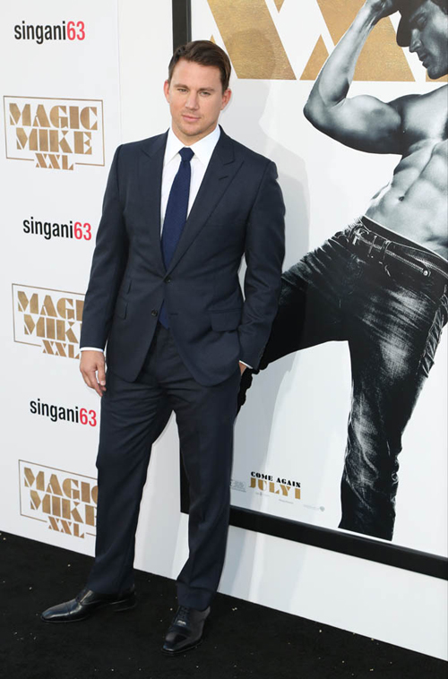แชนนิ่ง ทาทัม ยกพลหนุ่มเปลื้องผ้า เปิดตัว Magic Mike XXL