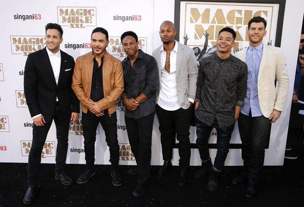 แชนนิ่ง ทาทัม ยกพลหนุ่มเปลื้องผ้า เปิดตัว Magic Mike XXL