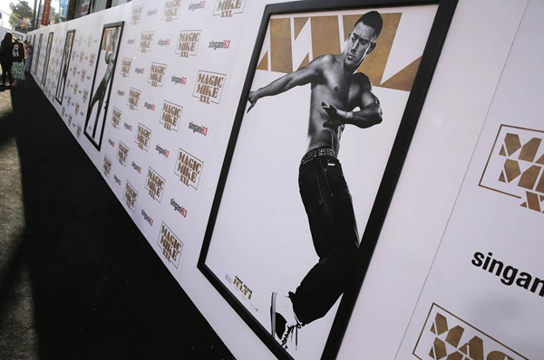 แชนนิ่ง ทาทัม ยกพลหนุ่มเปลื้องผ้า เปิดตัว Magic Mike XXL