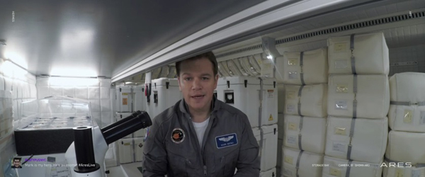 แม็ตต์ เดมอน พาทัวร์ยานอวกาศในคลิปแรกจาก The Martian แม็ตต์ เดมอน พาทัวร์ยานอวกาศในคลิปแรกจาก The Martian