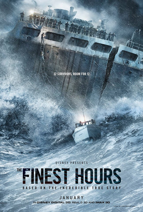 ตัวอย่างแรก The Finest Hours เรื่องจริงกู้ชีพเรือสุดระทึก ตัวอย่างแรก The Finest Hours เรื่องจริงกู้ชีพเรือสุดระทึก