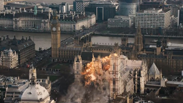 บิ๊กเบนเป็นจุล ในตัวอย่างแรก London Has Fallen บิ๊กเบนเป็นจุล ในตัวอย่างแรก London Has Fallen