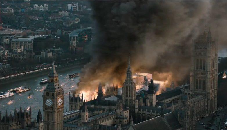 บิ๊กเบนเป็นจุล ในตัวอย่างแรก London Has Fallen บิ๊กเบนเป็นจุล ในตัวอย่างแรก London Has Fallen