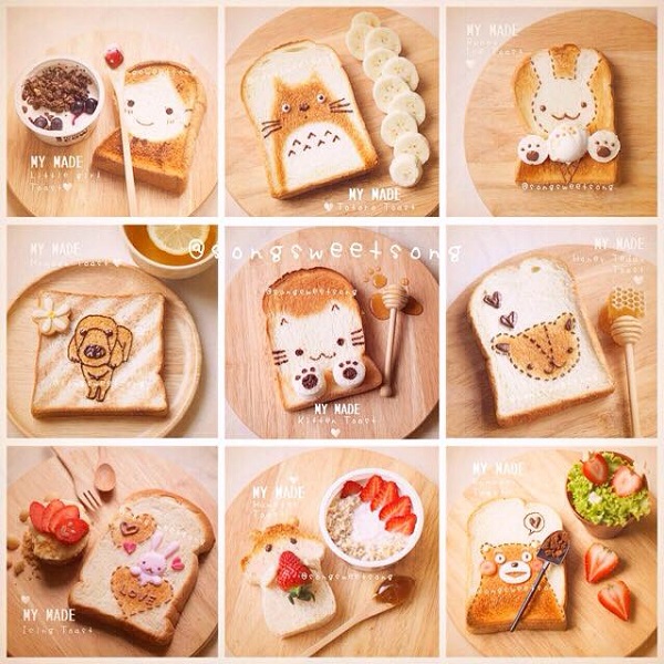 วิธีทำลายบนขนมปังปิ้ง วิธีทำลายบนขนมปังปิ้ง