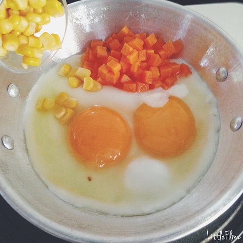 ไข่กระทะแบบคลีน ๆ ไข่กระทะแบบคลีน ๆ