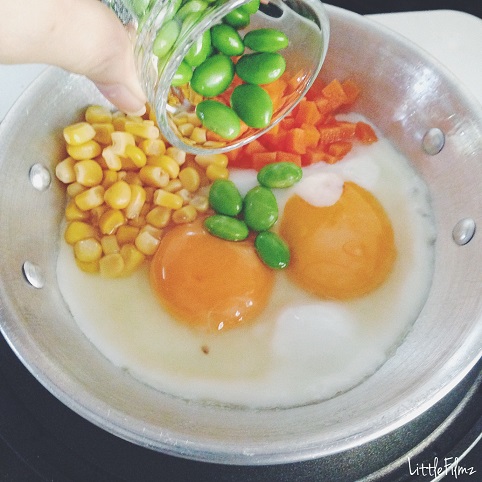 ไข่กระทะแบบคลีน ๆ ไข่กระทะแบบคลีน ๆ