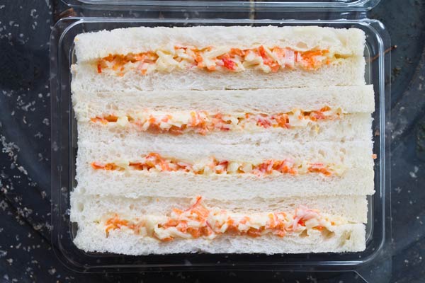 แซนด์วิชไส้ปูอัด แซนด์วิชไส้ปูอัด