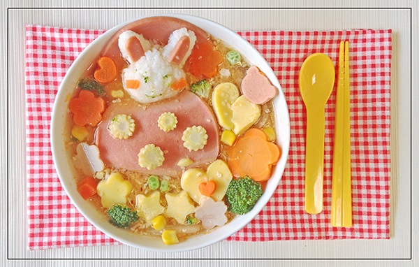 6 ไอเดียจัดจานอาหารน่ารัก ๆ 6 ไอเดียจัดจานอาหารน่ารัก ๆ