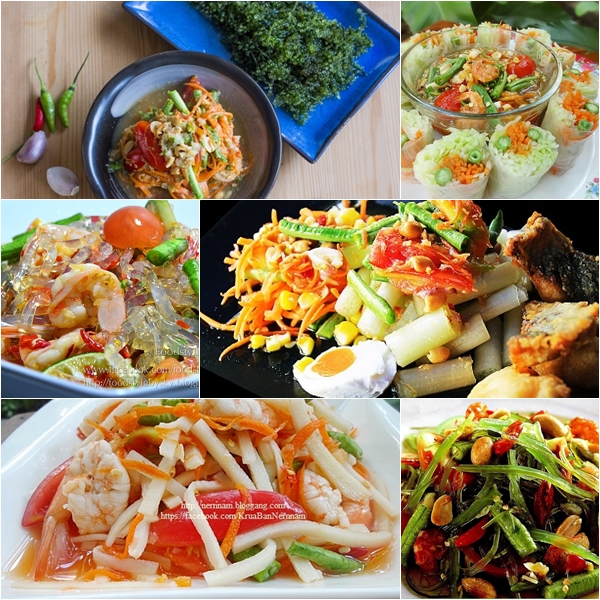 สูตรส้มตำ ส้มตำ