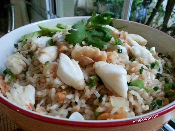 ข้าวผัดกรรเชียงปู ข้าวผัดกรรเชียงปู