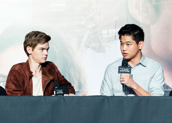 ไคฮองลี คืนถิ่น พา โทมัส เปิดตัว Maze Runner : The Scorch Trials ไคฮองลี คืนถิ่น พา โทมัส เปิดตัว Maze Runner : The Scorch Trials
