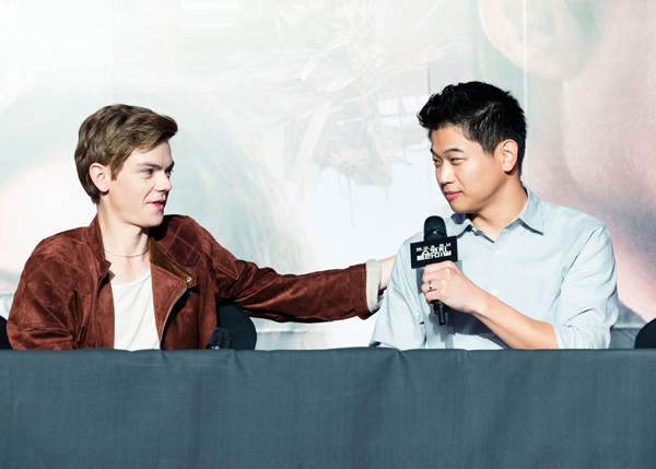 ไคฮองลี คืนถิ่น พา โทมัส เปิดตัว Maze Runner : The Scorch Trials ไคฮองลี คืนถิ่น พา โทมัส เปิดตัว Maze Runner : The Scorch Trials
