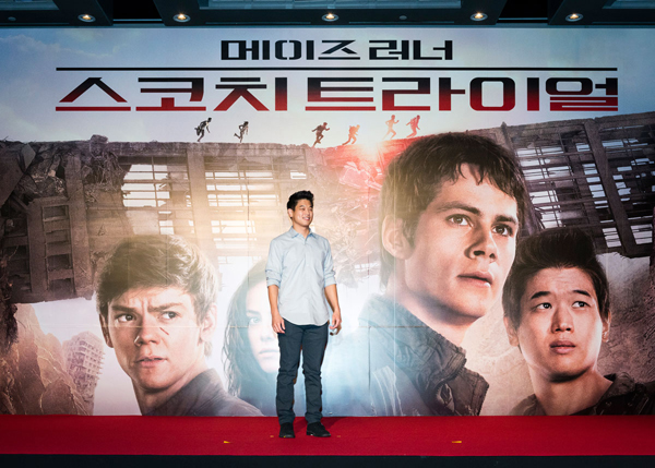 ไคฮองลี คืนถิ่น พา โทมัส เปิดตัว Maze Runner : The Scorch Trials ไคฮองลี คืนถิ่น พา โทมัส เปิดตัว Maze Runner : The Scorch Trials