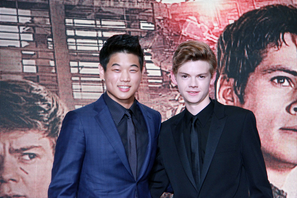 ไคฮองลี คืนถิ่น พา โทมัส เปิดตัว Maze Runner : The Scorch Trials ไคฮองลี คืนถิ่น พา โทมัส เปิดตัว Maze Runner : The Scorch Trials